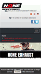 Mobile Screenshot of noneracing.com